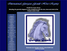 Tablet Screenshot of georgiangrande.com